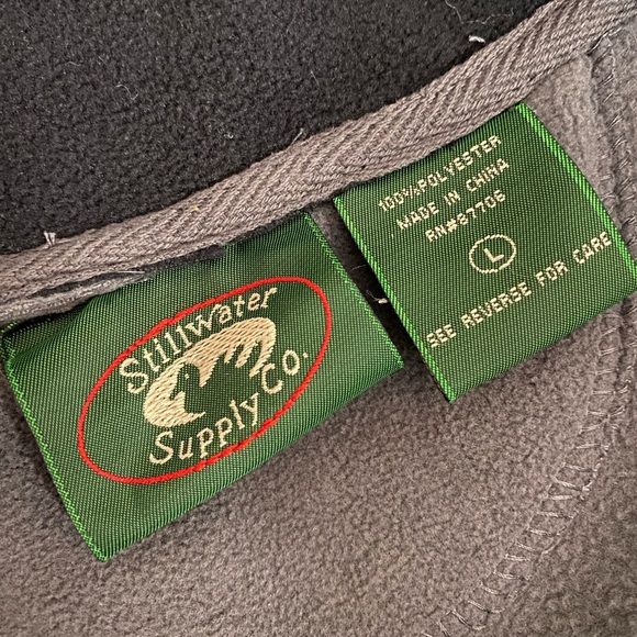 FLEECE ZIP UP SWEATER STYLE VEST - Picture 5 of 5